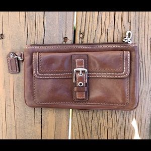 Vintage Coach wristlet